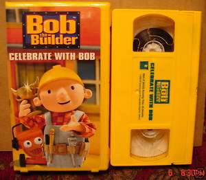 Bob the Builder CELEBRATE WITH BOB VHS VIDEO~$2.75 SHIP 045986241030 