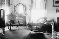 early 1900s photo Bedroom, Hughes House  