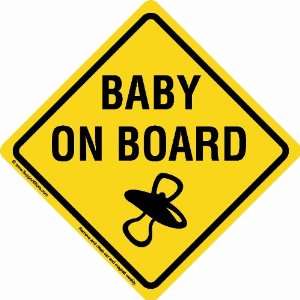  Baby On Board Sign Car Magnet 