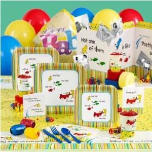 Baby Seuss Baby Shower Standard Party Pack for 16 guests 