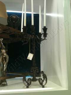 tuscan twisted multi taper candelabra this dramatic 5 taper metal