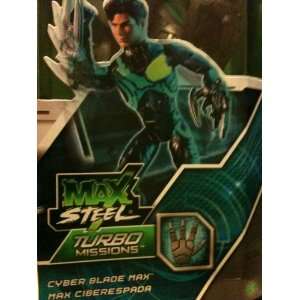  Max Steel Turbo Missions Cyber Blade Man Toys & Games