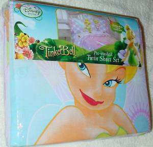 Disney Fairies Tinker Belle Twin Sheet Set  