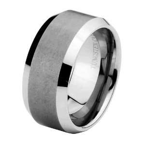  Cobalt Free Tungsten Carbide COMFORT FIT Wedding Band Ring for Men 