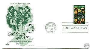 2251 Girl Scouts Artcraft FDC  