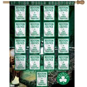  Wincraft Boston Celtics Boston Garden Championship Banners 