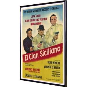  Sicilian Clan, The 11x17 Framed Poster