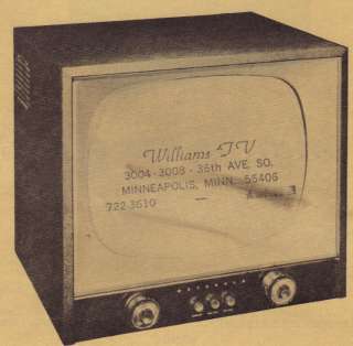 1955 MOTOROLA 21K29 TV TELEVISION SERVICE MANUAL REPAIR  