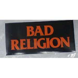 Bad Religion 3x8 Music Sticker