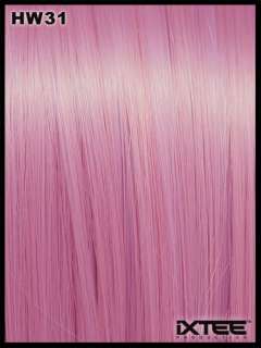 HW#31)Blythe Hair Weft Heat Proof(Cotton Candy Pink)  