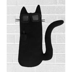  BLACKBOARD Edition (black on black) Kitty Go Nerdy Plush 