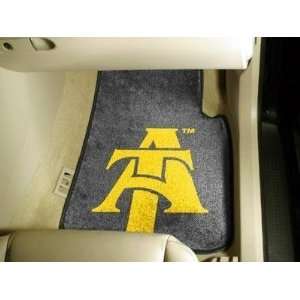  North Carolina A&T Aggies universal fit Carpet 2 Pc Car 