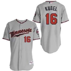  Minnesota Twins #16 Jason Kubel Grey 2011 MLB Authentic 