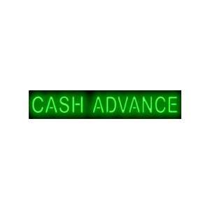 Cash Advance Neon Sign
