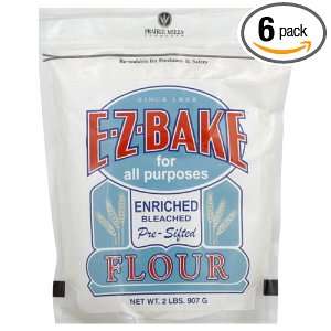 EZ Bake All Purpose Flour, 2 pounds (Pack of 6)  Grocery 