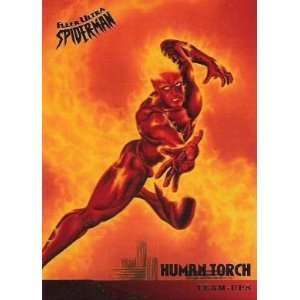  1995 Fleer Ultra Marvel Spider Man Card #120  Human Torch 