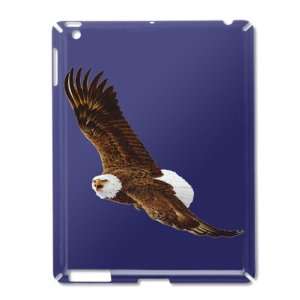    iPad 2 Case Royal Blue of Bald Eagle Flying 
