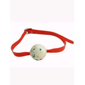  Jawbreaker Ball Gag Red PVC Kink Labs Health & Personal 