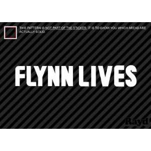  (2x) Tron   Flynn Lives   Legacy   Sticker #2   Decal 