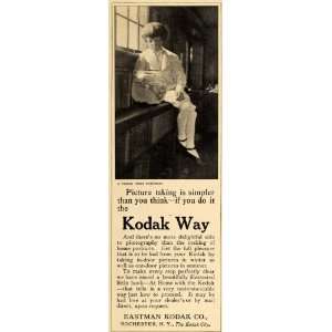   Portrait Eastman Kodak Company   Original Print Ad