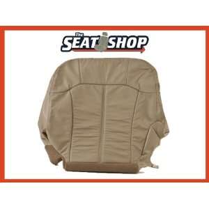 00 01 02 Chevy Suburban Tahoe Shale w/ Tan trim Leather Seat Cover LH 