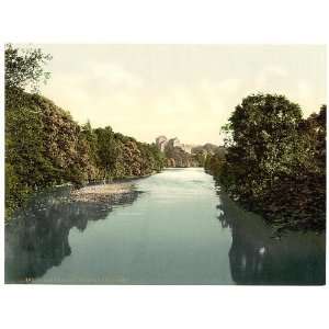  Photochrom Reprint of Doune Castle from the bridge 