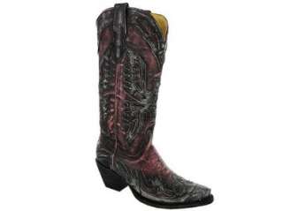  Corral Womens R2380 Boots Charcoal Pink Shoes