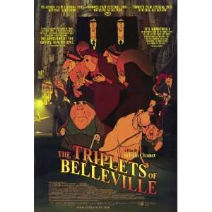  The Triplets of Belleville Movie Poster (27 x 40 Inches 