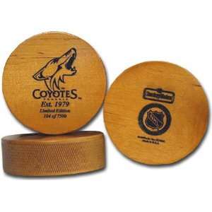  Phoenix Coyotes Laser Engraved Hockey Puck Sports 