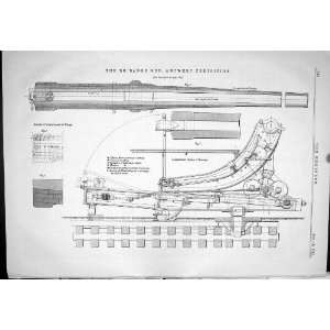 1885 DE BANGE GUN ANTWERP EXHIBITION ENGINEERING SECTION 