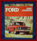 1980 Ford COURIER Pickup Truck Color Sales Brochure