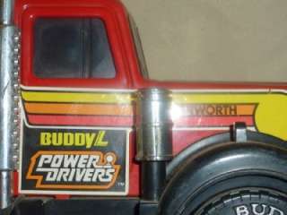 1983 Kenworth Buddy L Power Drivers Truck Cab Works Battery 10 lights 