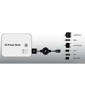 USB Output Power Bank G3 Portable Charger Can Charge for Mobile Phone 