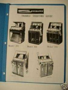 Seeburg 101 161 201 220 222 Troubleshooting Manual  