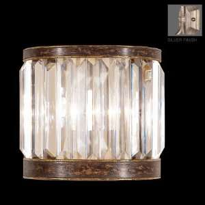 Fine Art Lamps 605650 2ST Eaton Place Silver 1 Light Sconces in Warm 