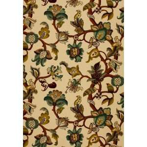  Quincy Teal / Brown / Natural by F Schumacher Fabric Arts 