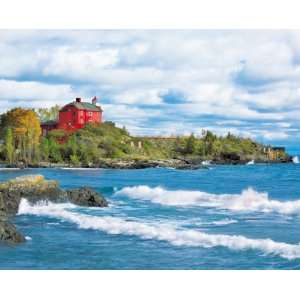  Lighthouse Point 1000 Piece Jigsaw Puzzle Toys & Games