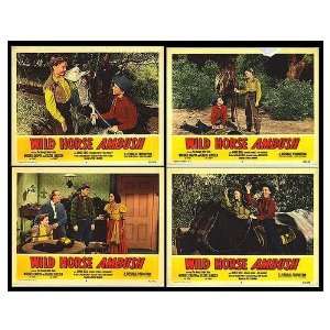  Wild Horse Ambush Original Movie Poster, 14 x 11 (1952 