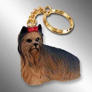  Yorkshire Terrier Tiny Ones Dog Keychains (2 1/2 in) Pet 