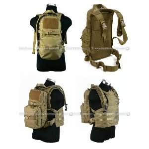  Pantac Hydration Backpack for RRV Vest (Khaki / CORDURA 