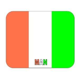  Ivory Coast (Cote DIvoire), Man Mouse Pad Everything 