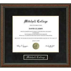 Mitchell College Diploma Frame