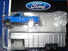 Ertl 1/64 diecast Farm Toys Ford F 350 Blue pickup truck with 