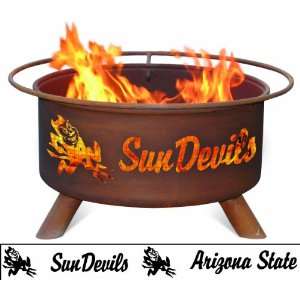  Arizona State Sun Devils Logo Fire Pit Patio, Lawn 