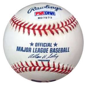  Ralph Kiner Autographed/Hand Signed MLB Baseball PSA/DNA 