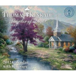 Thomas Kinkade Painter of Light with Scripture 2012 Day to Day 
