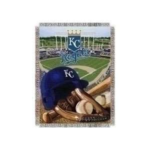 Kansas City Royals Home Field Advantage Series Tapestry Blanket 48 x 