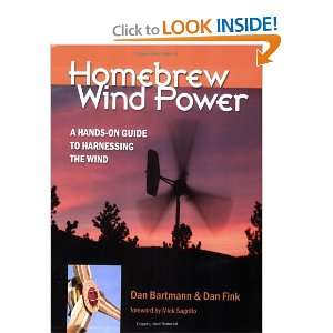  Homebrew Wind Power [Paperback] Dan Bartmann Books