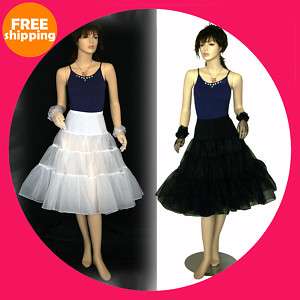 27L Petticoat /Skirt/ Wedding Prom Party 1950s Dress  
