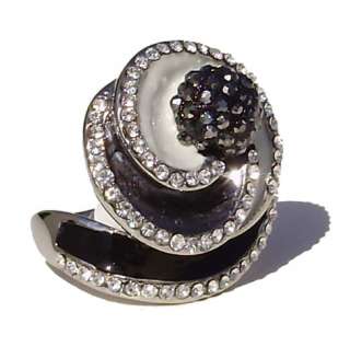 Swarovski Crystal Ring Elegant Fashion Ladies Womens Jewelry Size 6 9 